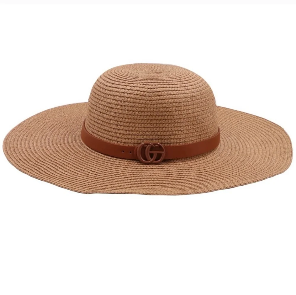 ILLUMA Metal Buckle Summer Sun Hat - Picture 2 of 4